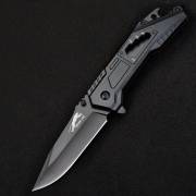 Нож складной Huangli Master D2 черный 21,4см