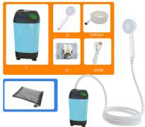 Душ аккумуляторный лейка белая