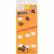 Поводок Helios флюорокарбон 0,6мм 20-25-30см 16,5кг