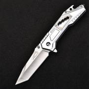 Нож складной Master 21,4см D2 tanto серебристый
