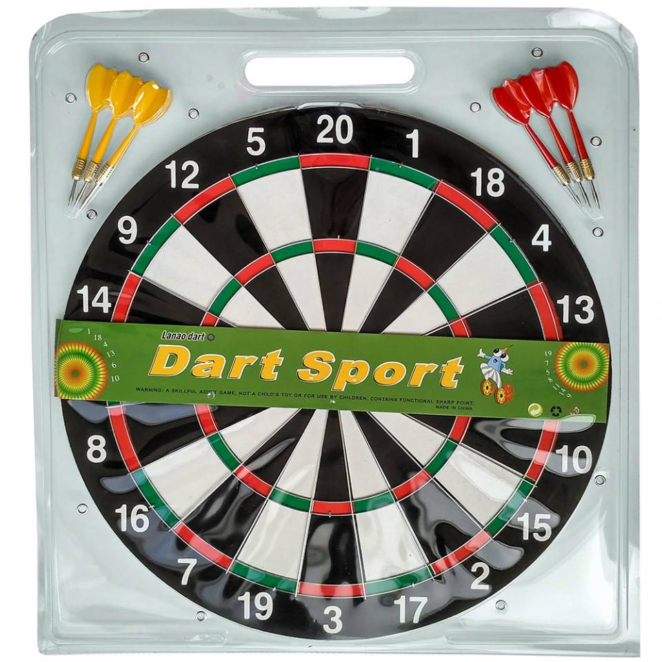 Набор для игры в дартс 17"