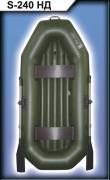 Лодка Муссон S-240 НД Зеленая
