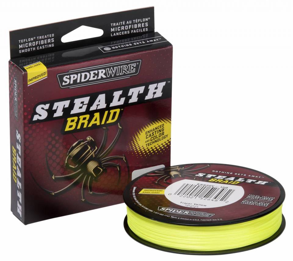 Шнур Spiderwire Stealth Braid 137м Yellow