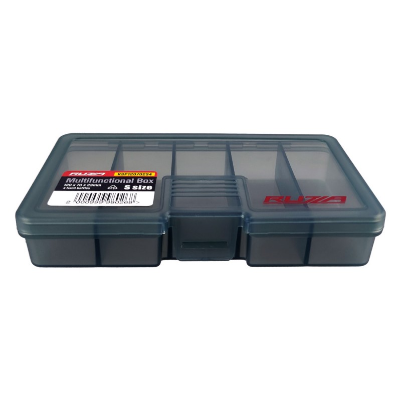 Коробка RUZZA 4 перегородки 12x7x2,3см