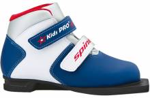 Ботинки лыжные Spine kids Pro на липучке NN75