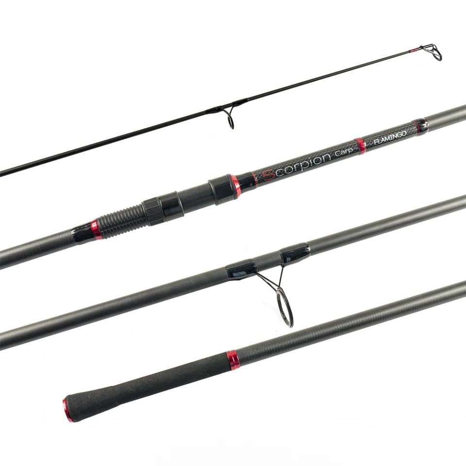 Удилище карповое Flamingo Scorpion Carp 3-х частное 3,6м 3,75lb 12ft