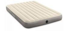 Матрас Intex Deluxe Single-High 152x203x25см серый