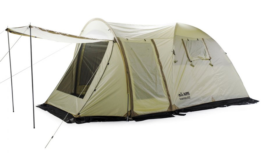 Палатка Tramp Anaconda 4 V2 песочная